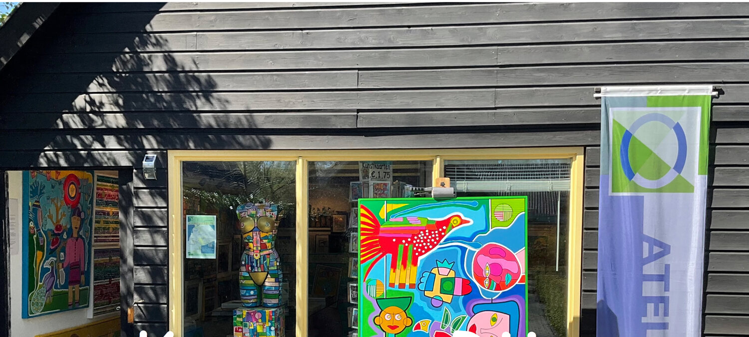 Atelier van Kees van Rijen in Rolde